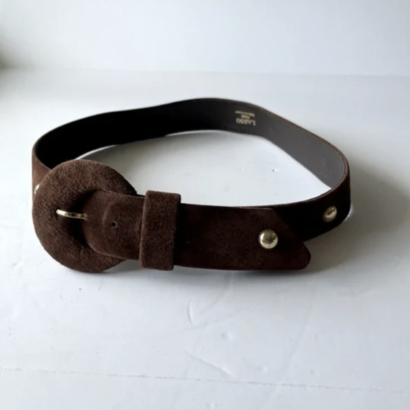 Brown Suede Belts